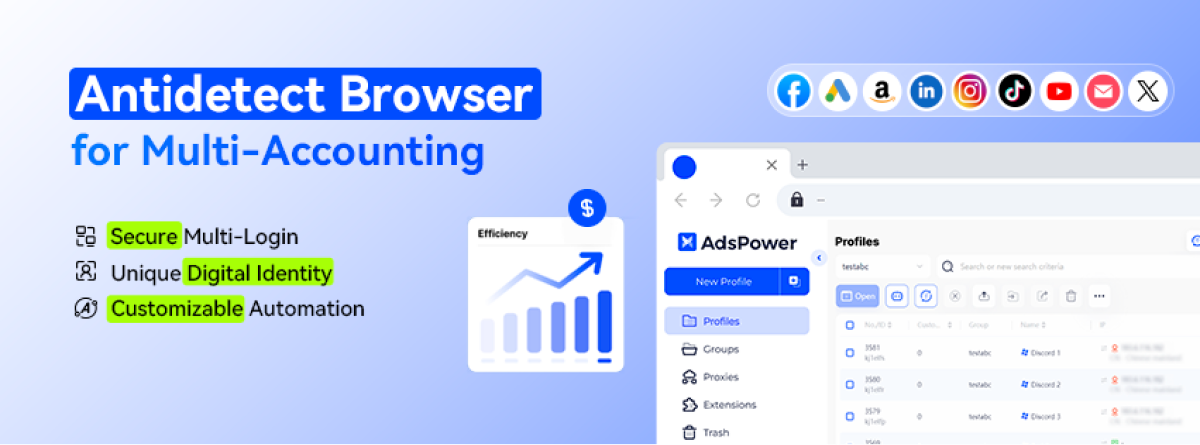 AdsPower-the pioneer in the field of antidetect browsers