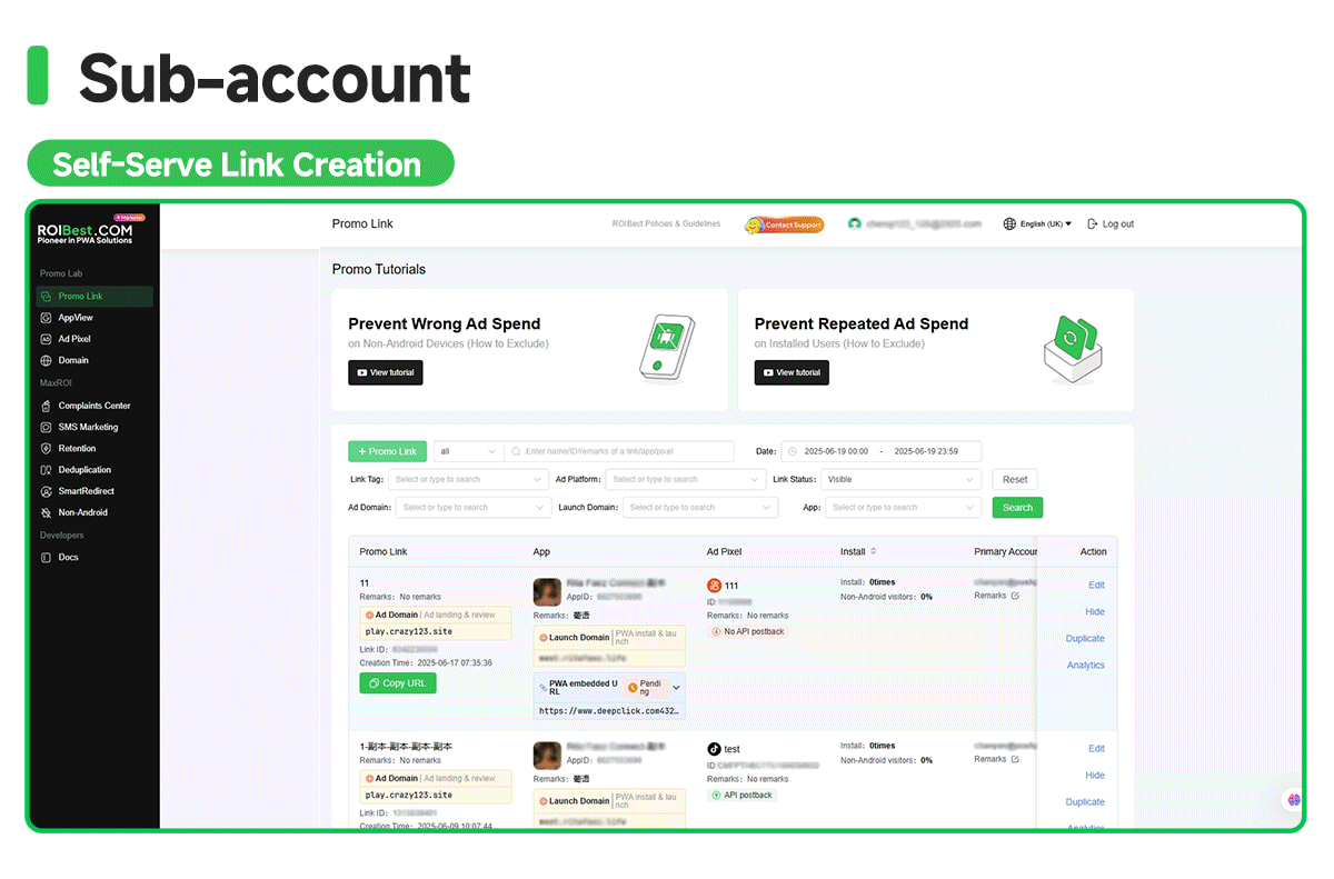 create URL
