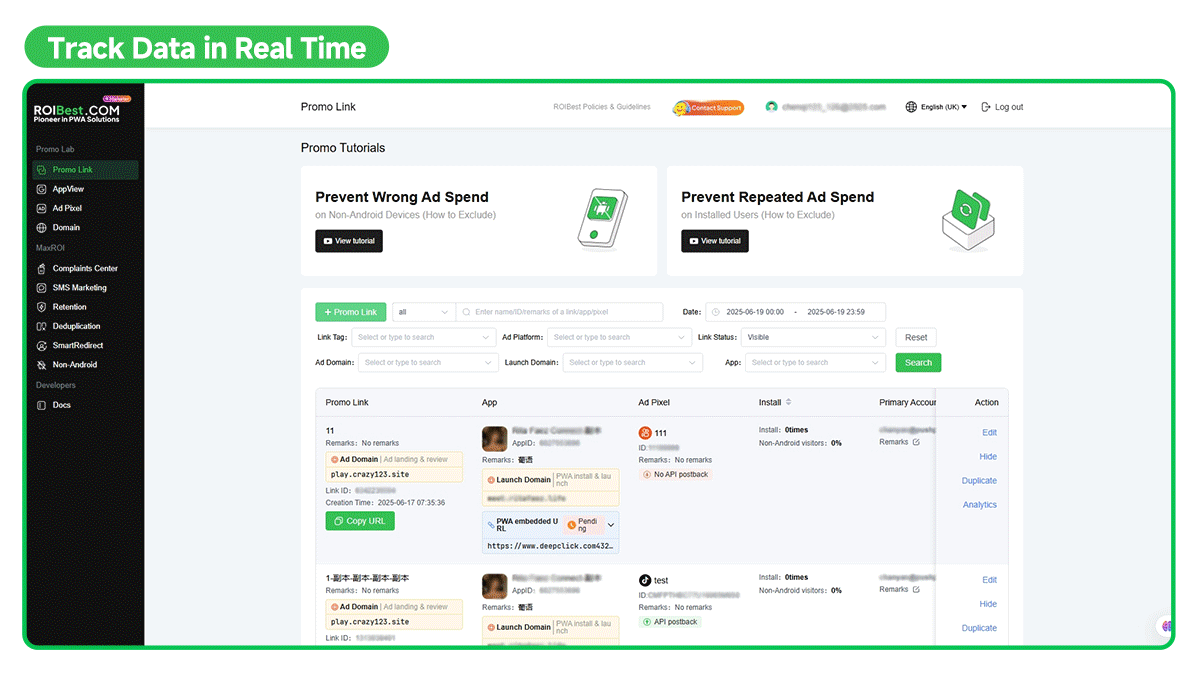 real time data