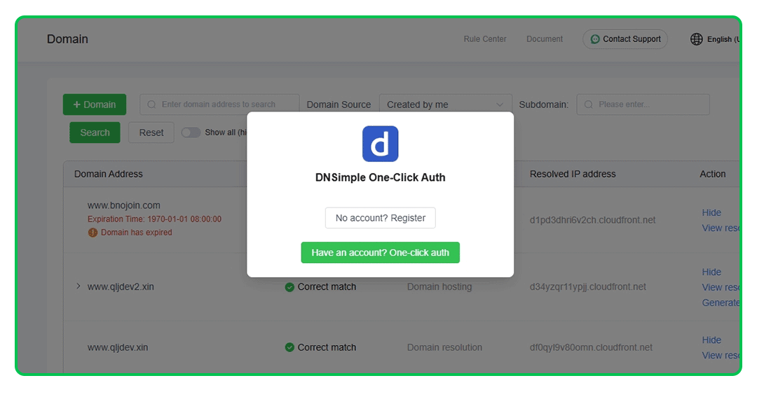 ROIBest × DNSimple real-time domain status monitoring with automated expiry alerts for stable PWA and ad operations