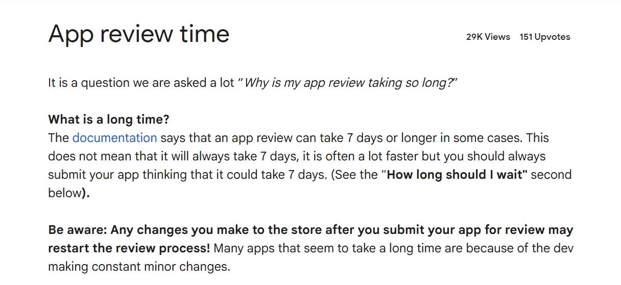 Google officially defined long time Google officially defined long time